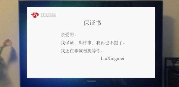 LiuXingmei头条保证书 疑遭范爷罚“跪搓衣板”